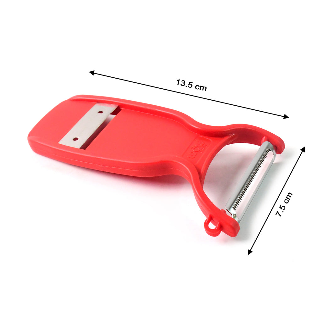 Supermom Swiss 2-in-1 Slicer  Peeler With Ultra Sharp Stainless Steel Blades
